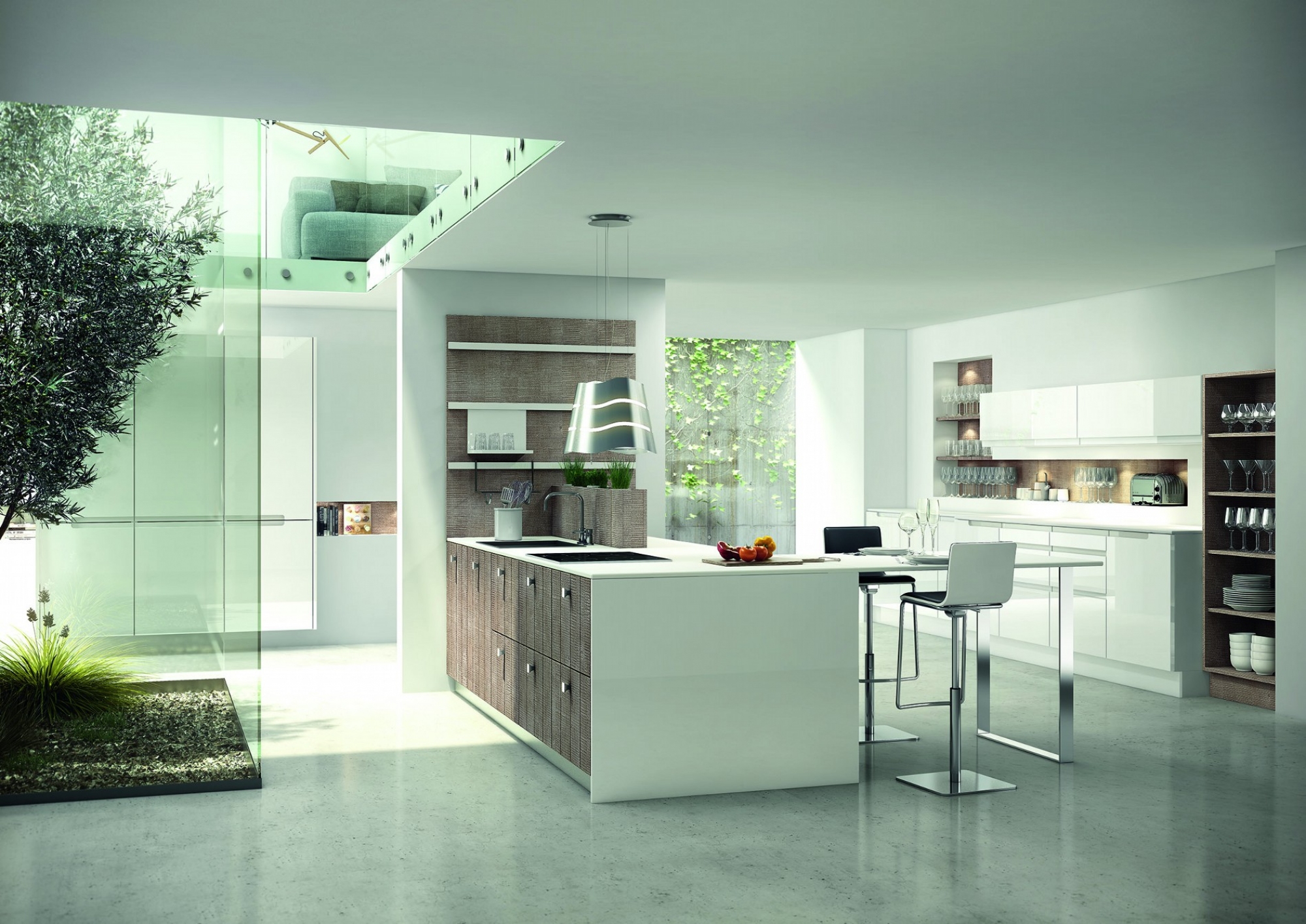 Cuisine sur mesure en bois massif proche Fecamp 76400