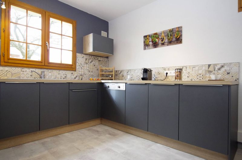 Pose d'une cuisine grise sur yvetot