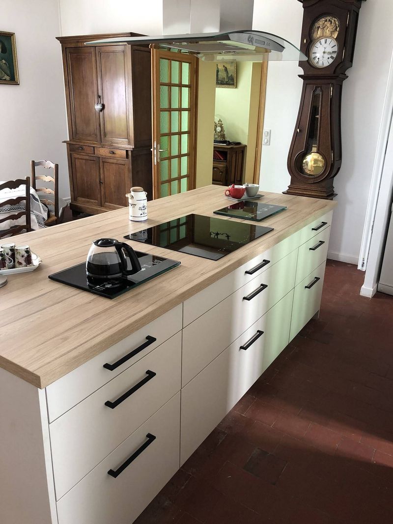 Cuisine avec ilot sur Yvetot