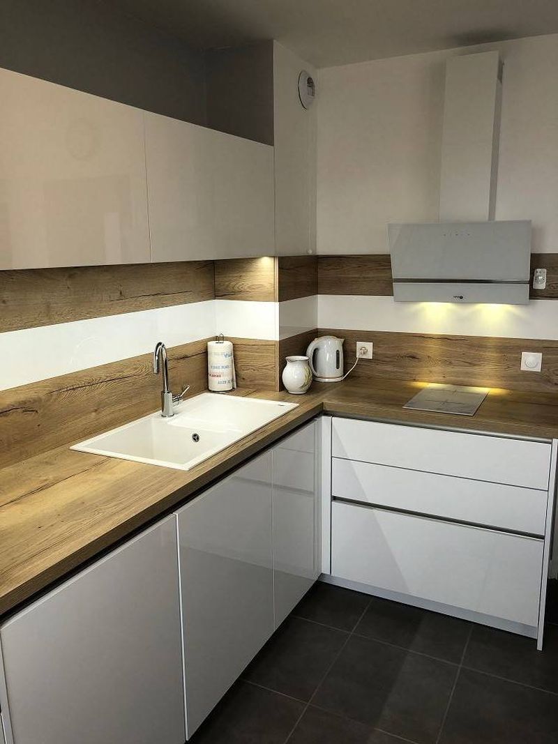 cuisine sans poignée etretat