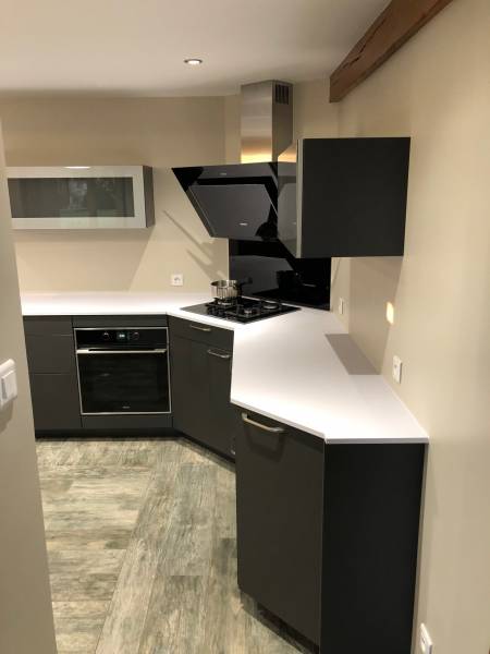 Installation d'une Cuisine Equipée moderne sur cany barville