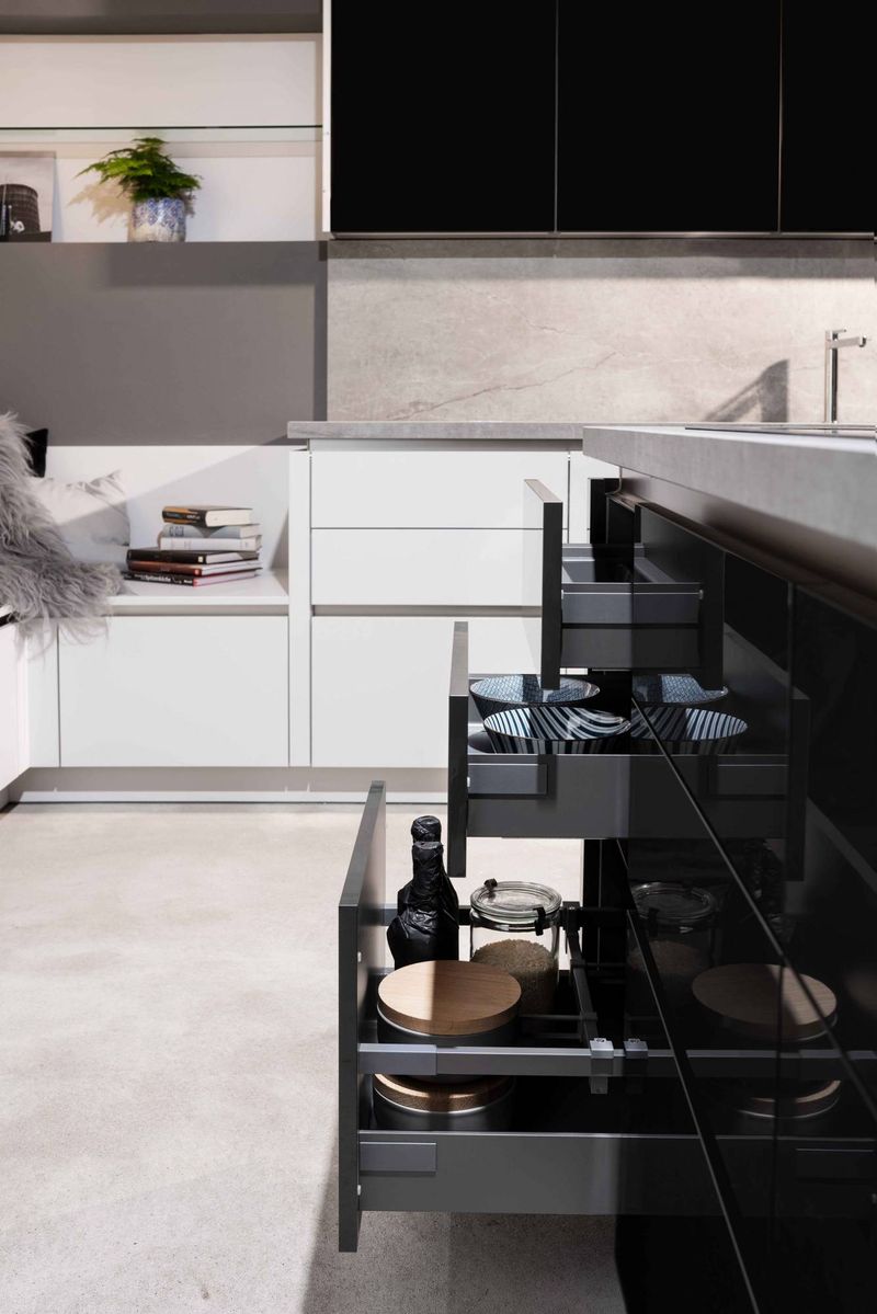 Pose Cuisine sans poignée par cher fecamp