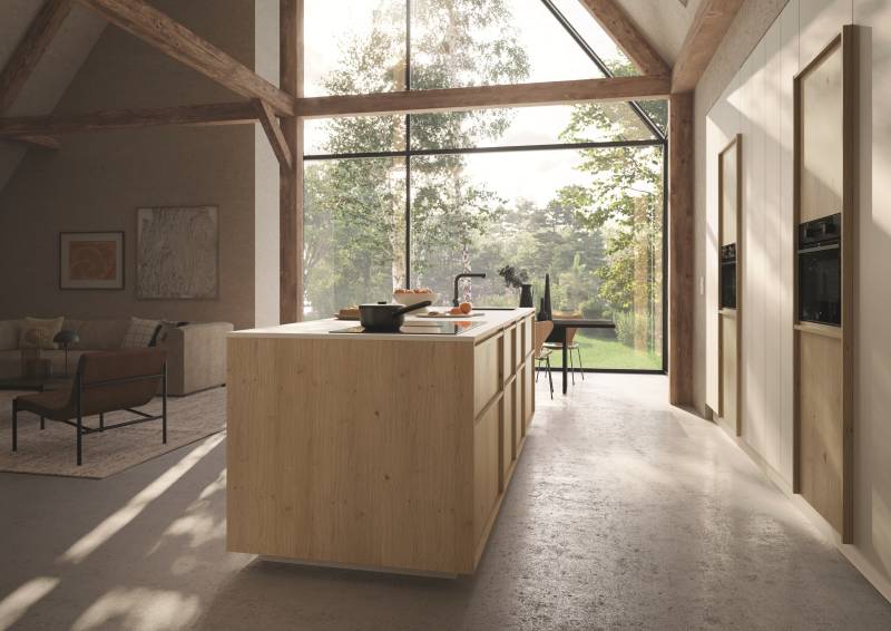 Cuisine en Placage Bois à Le Havre