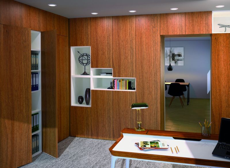 Réalisation d'un bureau sur mesure à Fecamp 76400