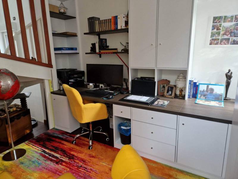 Réalisation d'un bureau sur-mesure sur Fécamp