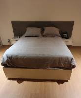 Notre zone d'activité pour ce service Cuisine moderne en bois massif pas chère avec électroménager intégré et éclairage LED